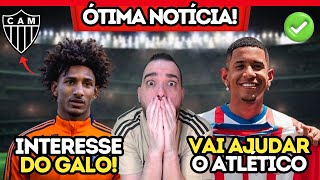 💣 TALLES MAGNO NO GALO ✅ ÓTIMA NOTÍCIA 😱 SAVINHO PODE AJUDAR O ATLÉTICO [upl. by Sillihp]