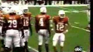 Texas v OU game quotlate hitquot Maguire defends Flutie angered [upl. by Mohandis]