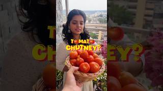 Tomato Chutney tomato chutney tomatochutney tomatorecipe vegrecipe trending tasty [upl. by Sterrett]