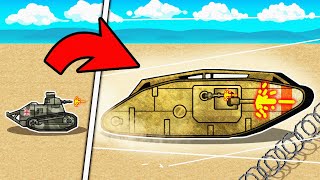 We Made TANKS Even More POWERFUL in Stickman Trenches [upl. by Horton]