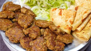 Lucknow Tunday Kabab Parathe Recipe  The Signature Dish Of Lucknow  Galouti Kebab Recipe [upl. by Tat482]