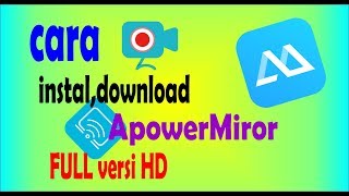 cara instaldownload ApowerMiror FULL versi [upl. by Oaoj]