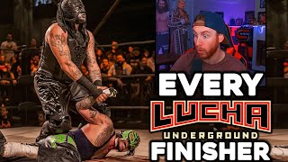 EVERY LUCHA UNDERGROUND FINISHER [upl. by Constancy961]