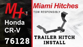 Trailer Hitch Install 2020 Honda CRV DrawTite 76128 [upl. by Assiren]