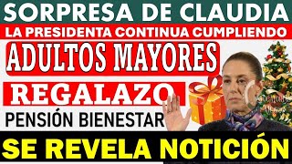 💣🎁SORPESA DE LA PRESIDENTA💥7572💰 REVELA NOTICIA REGALAZO EL 1 DE DICIEMBRE ADULTOS MAYORES [upl. by Lielos419]