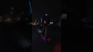 ShredLights Night Ride on a Propel Pivot GT electricskateboard esk8 shredlights [upl. by Ynned530]