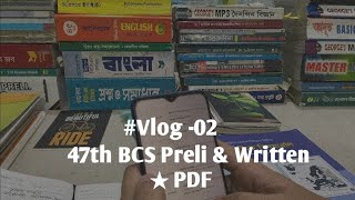 Week 02  BCS Study Vlog  Preli amp Written Combined preparation [upl. by Nywloc]