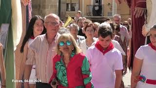 Falces PreFiestas 2024 Día del Mayor 040824 [upl. by Ayna701]