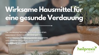 Wirksame Hausmittel für eine gesunde Verdauung [upl. by Herrah853]