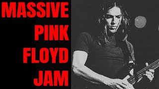 MASSIVE Live Pink Floyd Style Jam  Guitar Backing Track E Minor [upl. by Mindi]