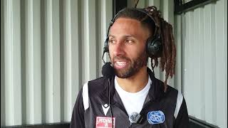 Ryan Shotton post Hanley Town 4 vs Vauxhall Motors 0 [upl. by Derf]