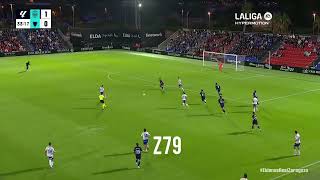 ⚽ GOL DE SAMED BAŽDAR  ELDENSE 23 REAL ZARAGOZA  23102024   SONIDO ARAGÓN RADIO [upl. by Novla]