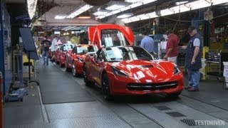 Chevrolet Corvette Stingray Assembly Plant [upl. by Mcleroy]