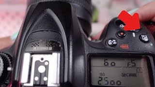 How to Adjust Exposure Compensation on Nikon D7200 [upl. by Elaweda799]