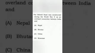 The Stilwell Road was constructed during the World War II as an overland connection india and china [upl. by Ahsaetal]