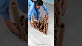 Creative Cardboard Crafts Turning Ordinary Boxes into Extraordinary Creations Shorts [upl. by Harpole674]