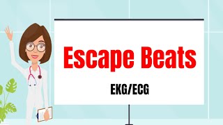 Atrial Escape Beat Junctional Escape Beat Ventricular Escape Beat Ectopic pacemakers EKG [upl. by Ettevram]