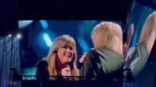 Rock amp Roll Hall of Fame Induction Foreigner featuring Kelly Clarkson and Lou Gramm [upl. by Yrennalf]