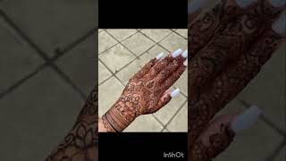 Top🔥 Full hand mehndi designs for bridalswedding mehndi designsviral hennatattoo trending [upl. by Branscum]