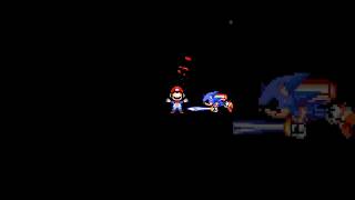 Sonic VS MarioEXE  SonicSNES Sonic Parody Mario [upl. by Cassandry656]