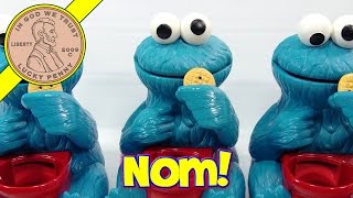 Sesame Street Cookie Monster Crunch Game 42309 1999 Fisher Price [upl. by Zebaj]