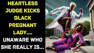 Heartless Judge Kicks BLACK Pregnant Lady Unaware Who She Really Is [upl. by Redfield]