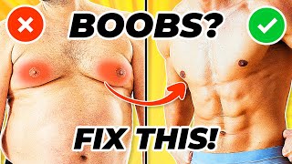 How To Lose Chest Fat Get Rid Of Man Boobs in 1 WEEK [upl. by Birkett]