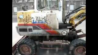 uralter Minibagger Yanmar 401W [upl. by Ydrah]