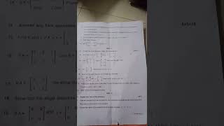 10th unit test 3 question paper maths [upl. by Paderna]