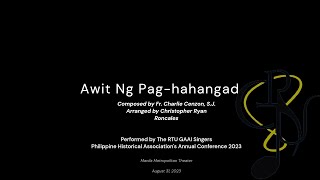 The RTU GAAI Singers  Awit Ng Paghahangad  Arranged by Christopher Ryan Roncales [upl. by Norvin]