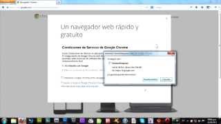 Descargar e instalar google chrome [upl. by Aurea]