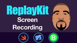 ReplayKit Screen Recording  Swift 3 Xcode 8 [upl. by Sidoney]