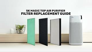 TOP Air Purifier StepbyStep Filter Replacement Guide  SK magic [upl. by Philan]