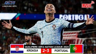 Portugal vs Kroasia 23 All goalsamphighlights Ronaldo Brace 1 Assist UEFA NATION LEAGUE [upl. by Mamie]