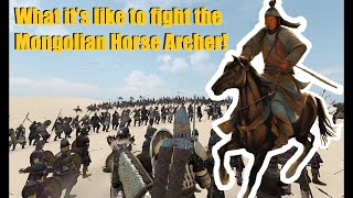 Fighting Mongol Horse Archers Can You Hold Your Ground 🏹🔥 [upl. by Ariajaj]