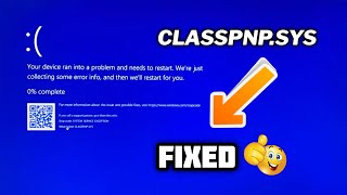 How to fix Classpnpsys BSOD in Windows PC  FIXED [upl. by Ettennaej]