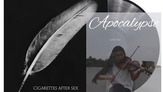 Apocalypse by Cigarettes After Sex Violin Cover [upl. by Feeney588]