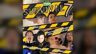 Triple Threat Elimination Tag Team Championship Match  Survival 7 September 21 2024 [upl. by Bozuwa]