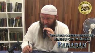 Wichtige gottesdientsliche Handlungen im Ramadân Scheich Hassan Dabbagh [upl. by Ethban]