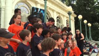 Percy Jackson Sea of Monsters Camp HalfBlood in Brooklyn Part 4 of 4  ScreenSlam [upl. by Dlareg]