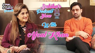 Podcast with Film Actor Jan Rambo Sahiba Rambo  Afzal Khan Lifestyle with Sahiba [upl. by Ycart]