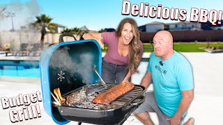 Budget Grilling 101 Unwrapped Ribs VS The Cheapest Grill I Could Find [upl. by Delilah]