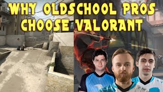 Why OLD SCHOOL CounterStrike Pros are Switching To Valorant [upl. by Maclay567]