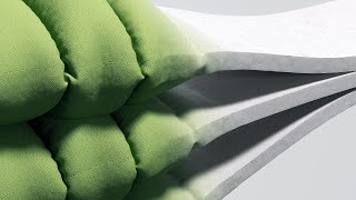 C4D Dynamic Cloth Transition  Cinema 4D Tutorial [upl. by Assener]