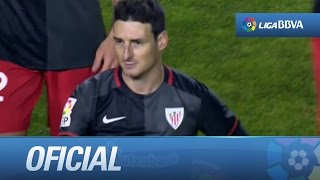 Aritz Aduriz da la victoria al Athletic Club con un hattrick en Vallecas [upl. by Anerat]