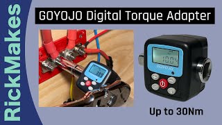 GOYOJO Digital Torque Adapter [upl. by Halac968]