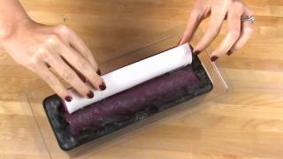 How To Make Embedded Jelly Roll Soap  Easy Melt And Pour Tutorial  BrambleBerrycom [upl. by Tannenwald]