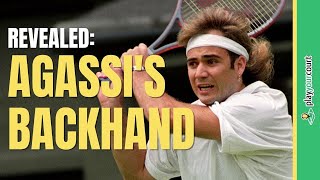 REVEALED How Andre Agassi Developed One Of The Best TwoHanded Backhands Of All Time [upl. by Llenroc885]