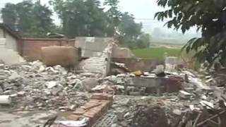 Wenchuan Sichuan China Earthquake filmed by Yingying Huang [upl. by Stent]