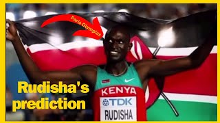 David Rudishas prediction and bring home the gold in the 800m event 2024 Paris Olympics [upl. by Kali]